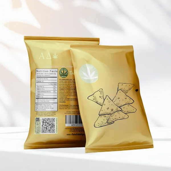 8.5x13" Chips Mylar Bags